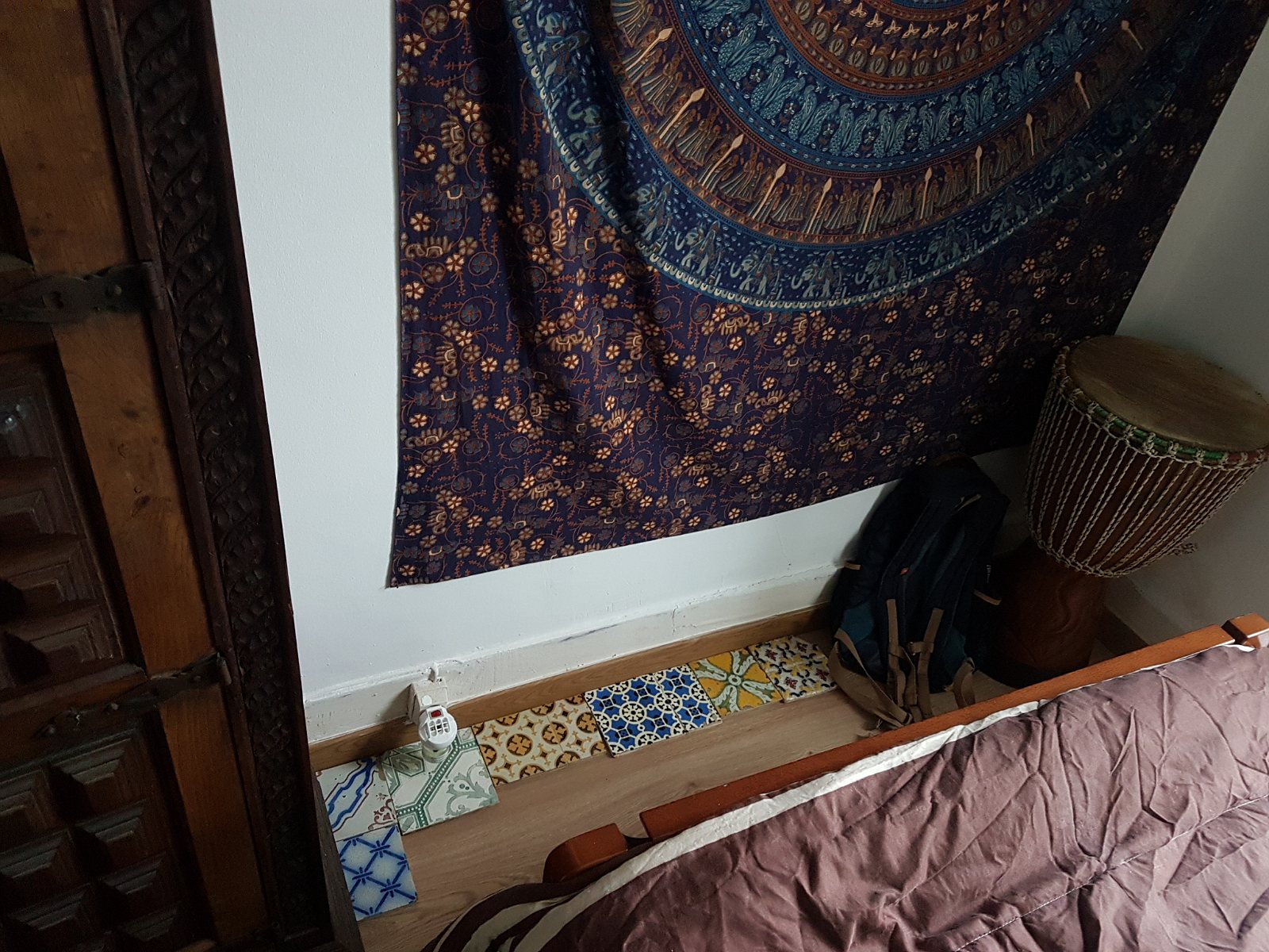 23. Azulejos w moim pokoju w Belas.