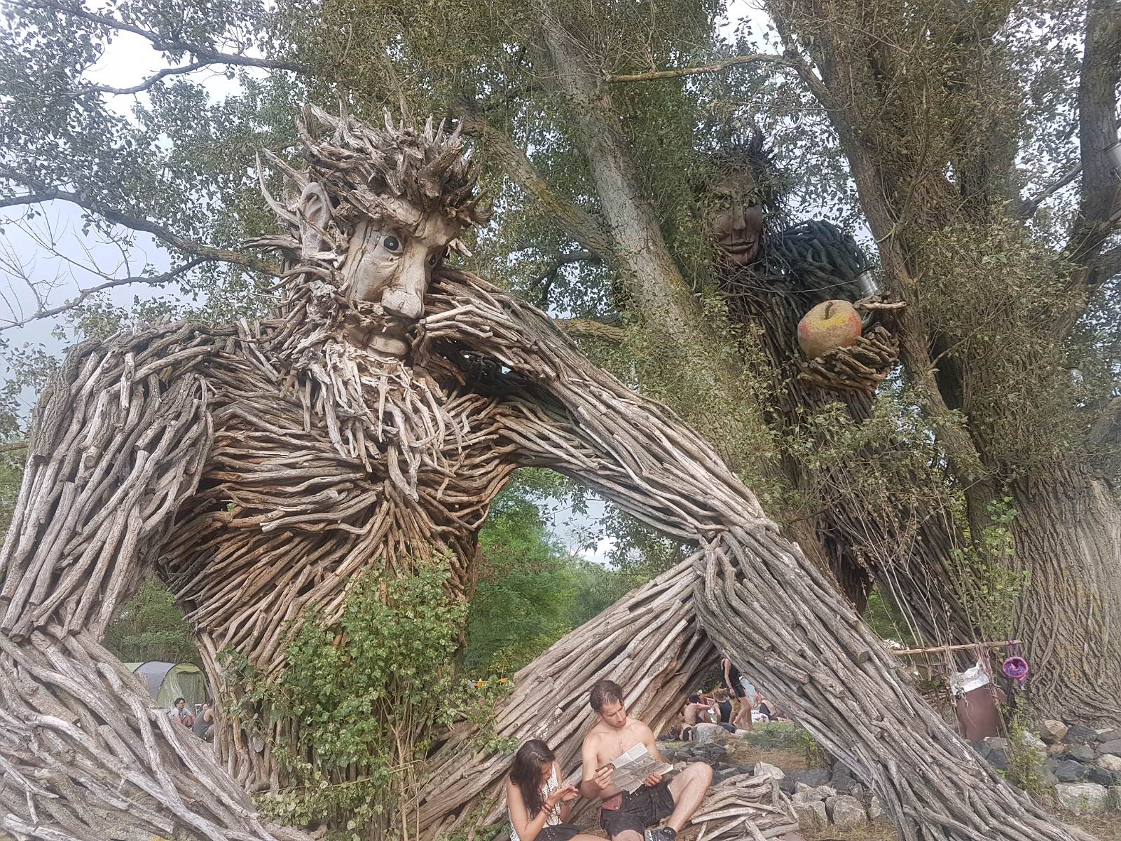 31.4. 'Kuszenie Adama' :D, Ozora festiwal, Węgry.