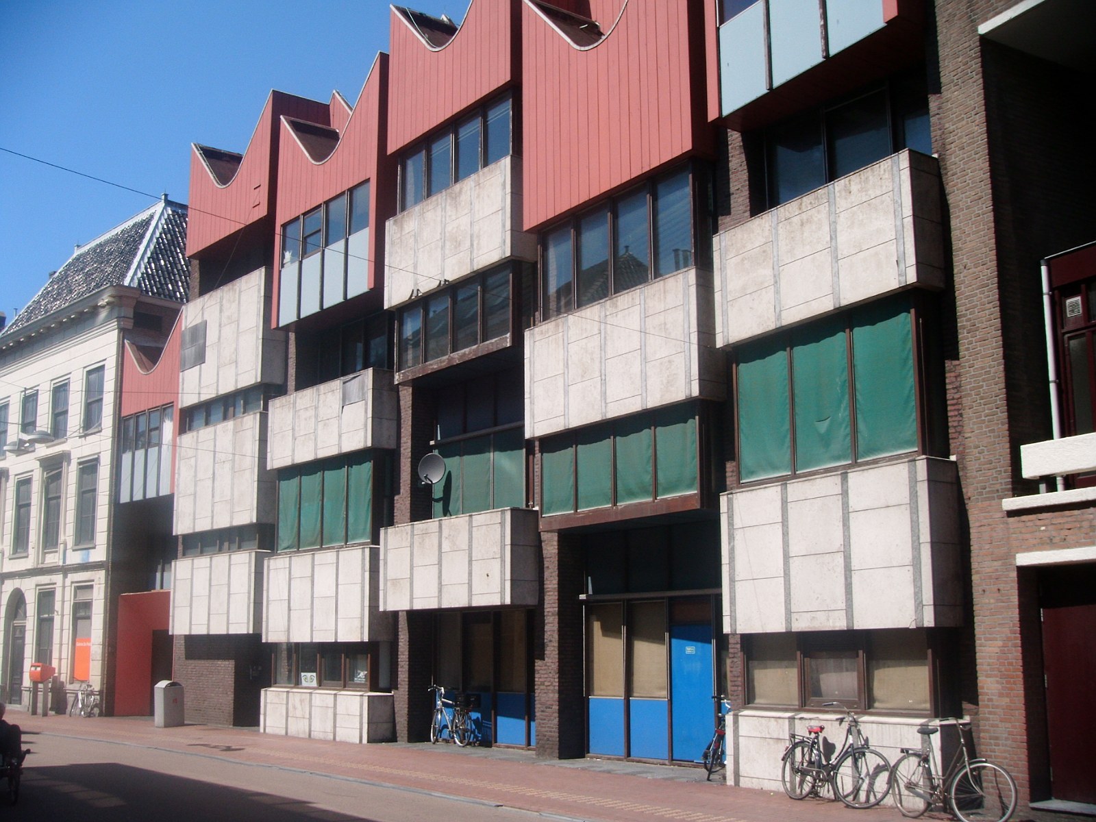 29. 'Kamienica' w mieście Zaandam w Niderlandach.