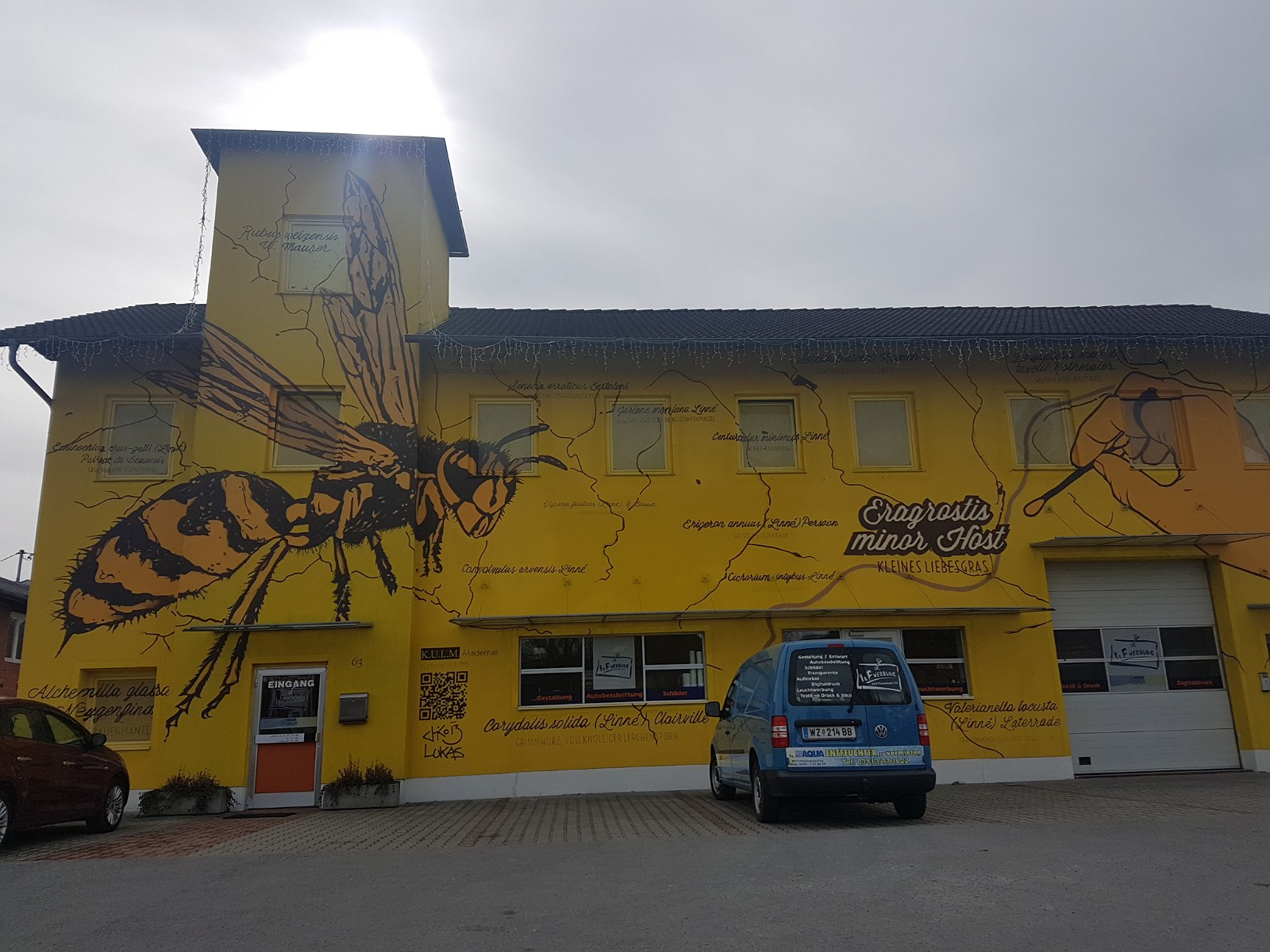 5. Mural w miejscowości Pischelsdorf in der Steiermark.