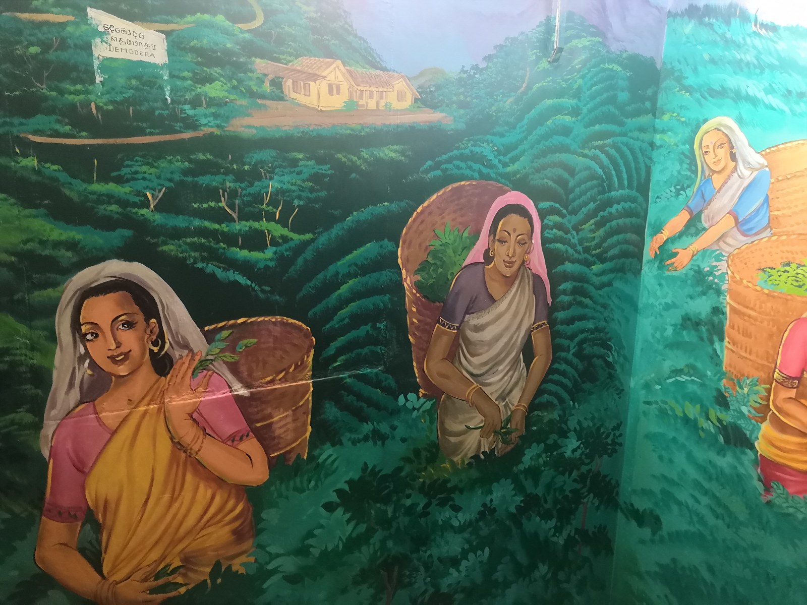 14. Mural w mieście Kolombo.