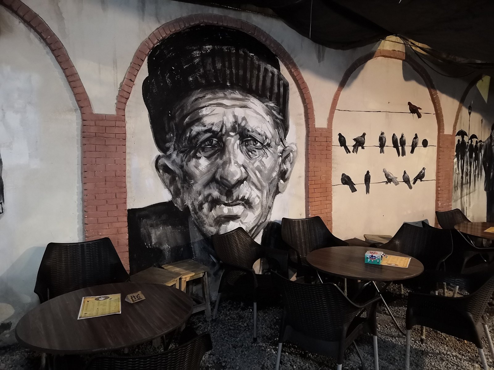 26. Mural w mieście Tabriz.