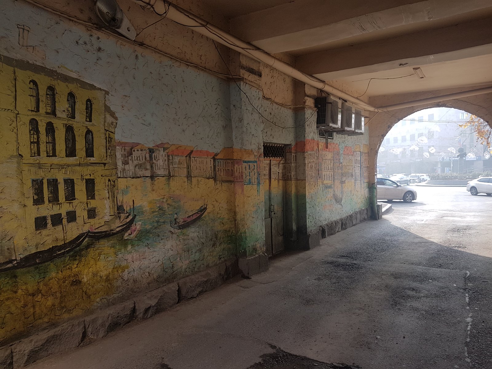 62. Mural w mieście Erewań.