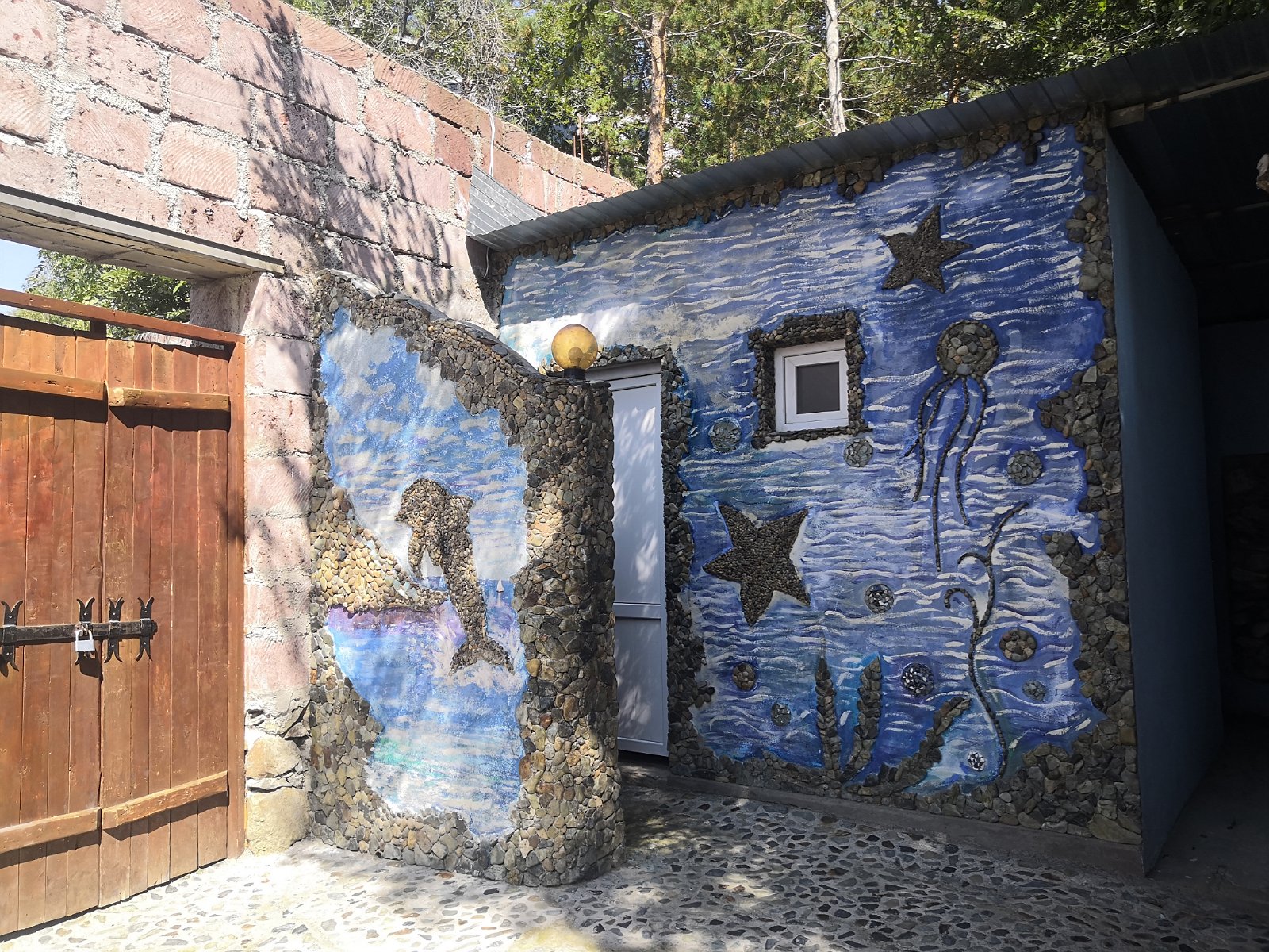 75. Mural w miejscowości Sewanawank.