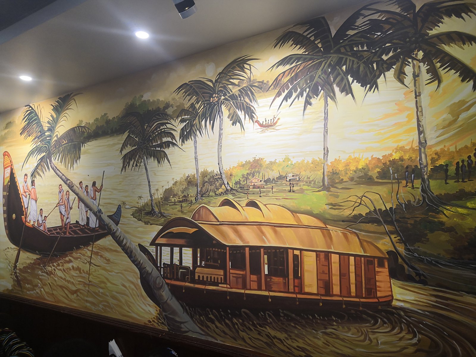 88. Mural w mieście Udagamandalam.